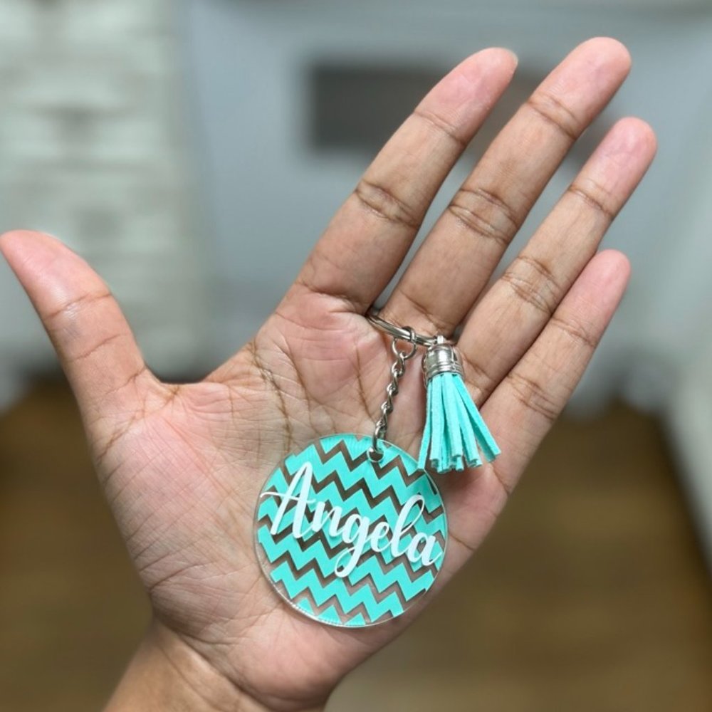 ⭐️2 for $15 ⭐️ Customized Designed Personalized Keychains: Holiday Gift Ideas - Picture 17 of 17